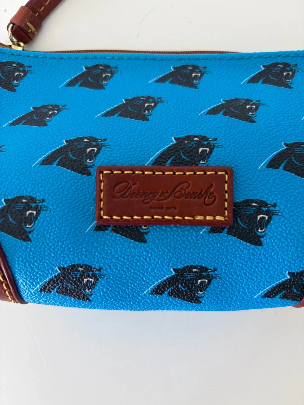 Dooney & Bourke Carolina Panthers NFL Accessories Cosmetic Bag